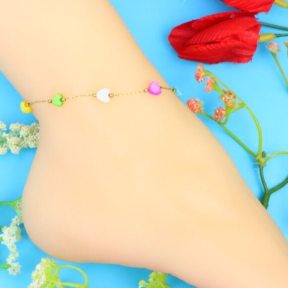 Elegant Handmade Anklet – Perfect for Women & Girls | Ideal Gift Option,DYC1163 - Picture 6 of 8